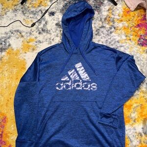 Adidas Badge of Sports Camo Hoodie. Women’s XL.